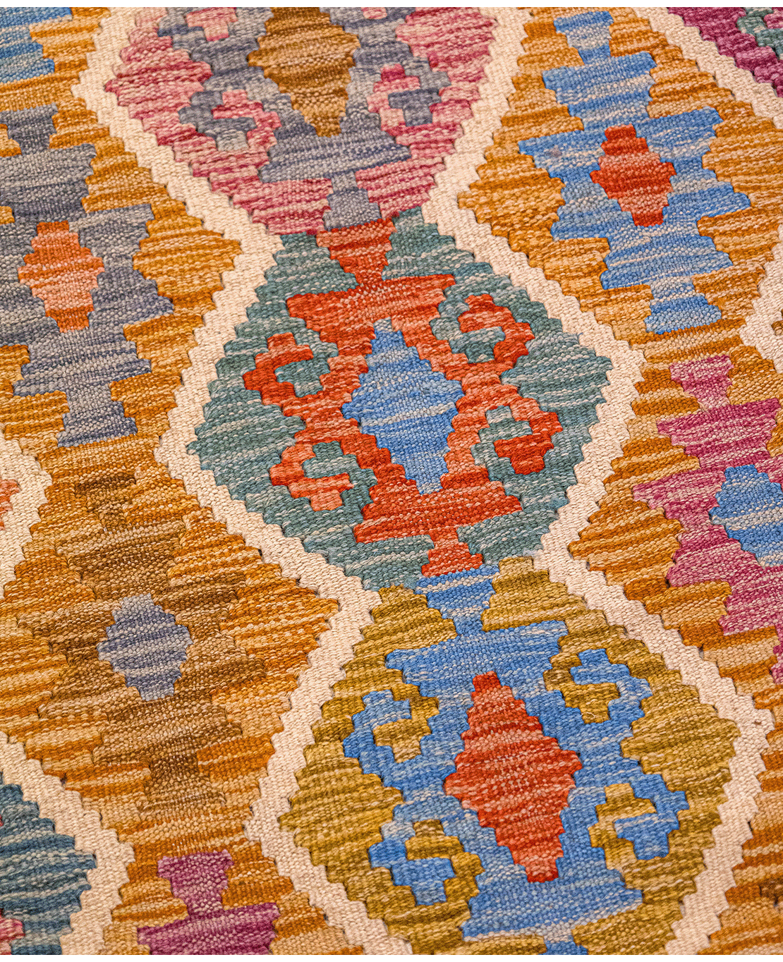 Afghan old style kilim - Image 3