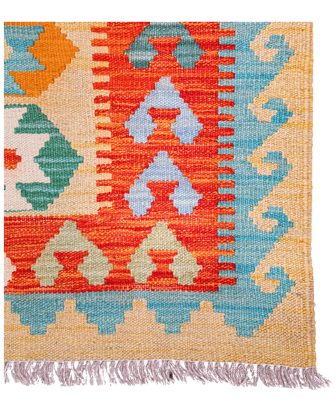 Afghan old style kilim - Image 3