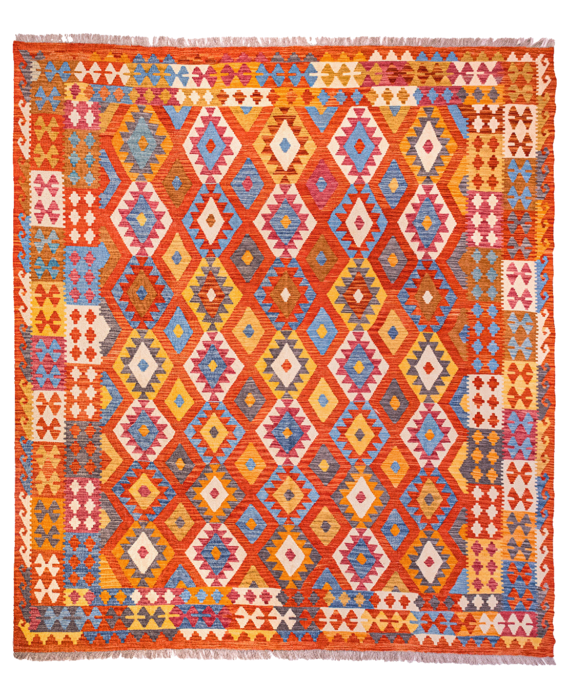 Afghan old style kilim - Image 2
