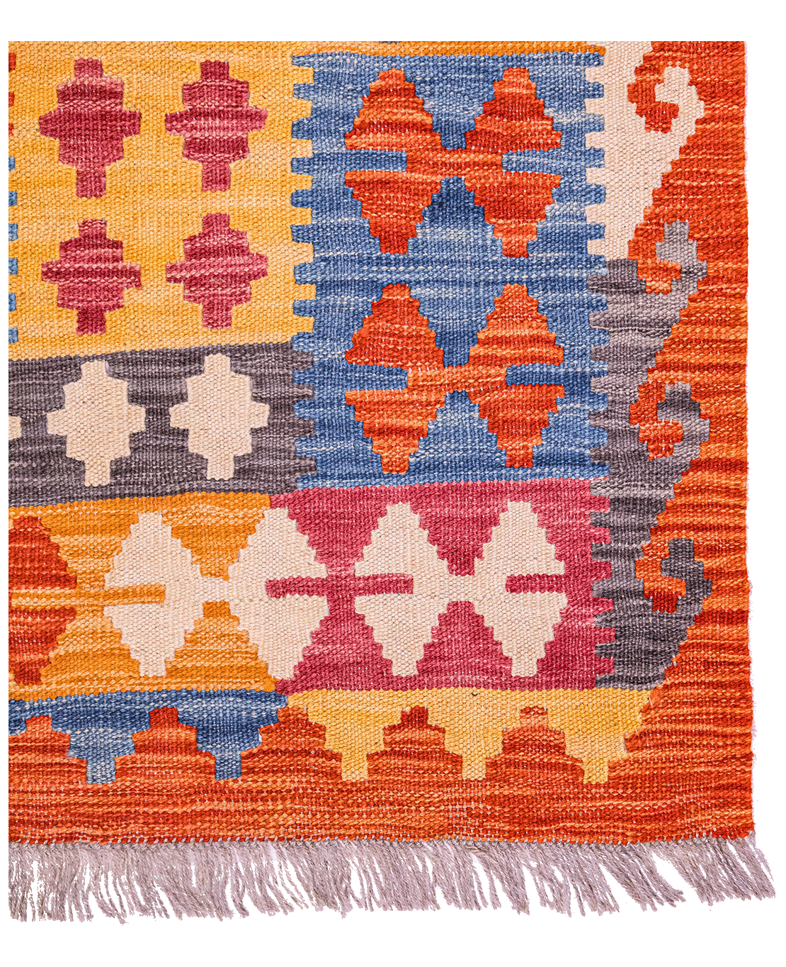Afghan old style kilim - Image 3