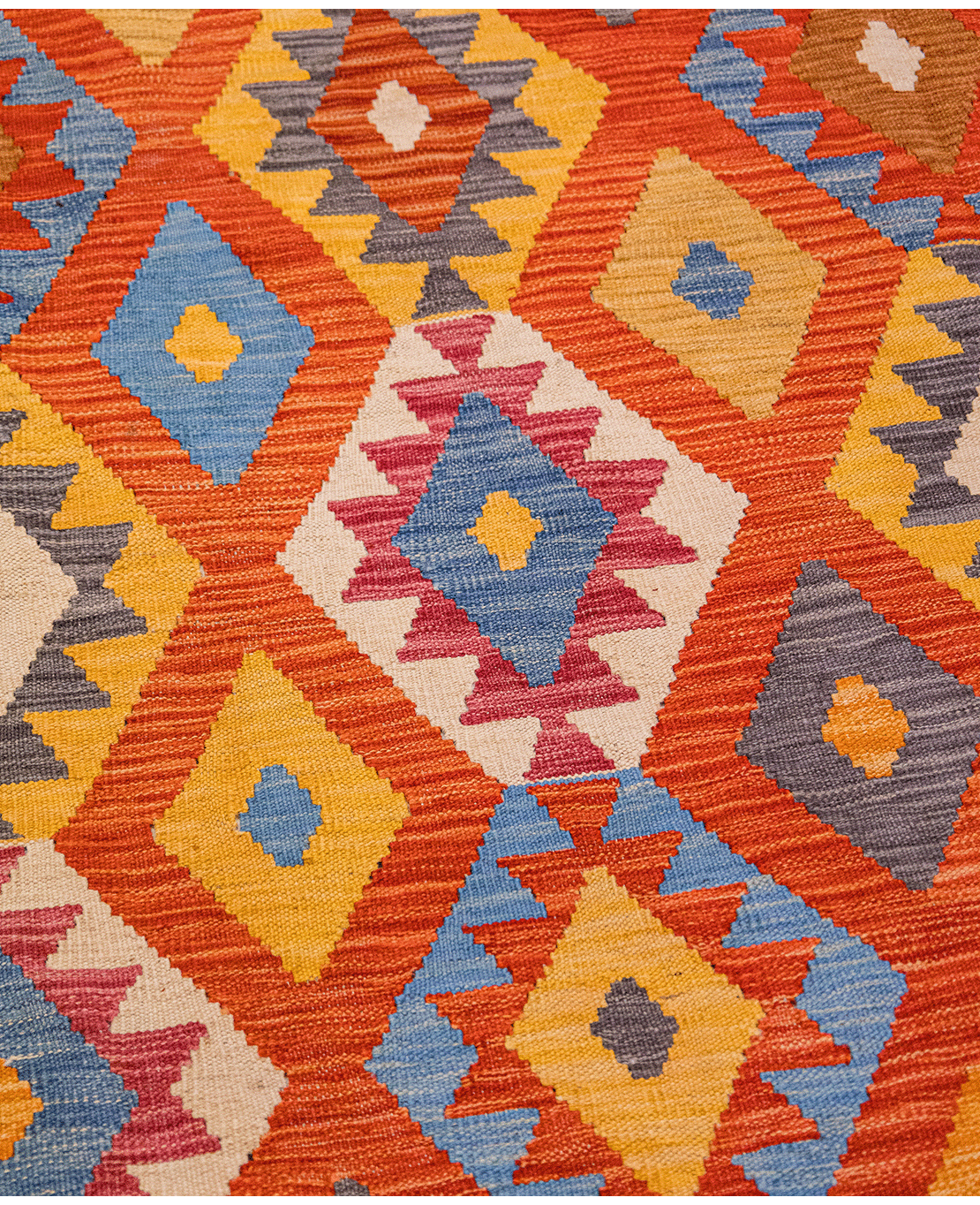 Afghan old style kilim - Image 4