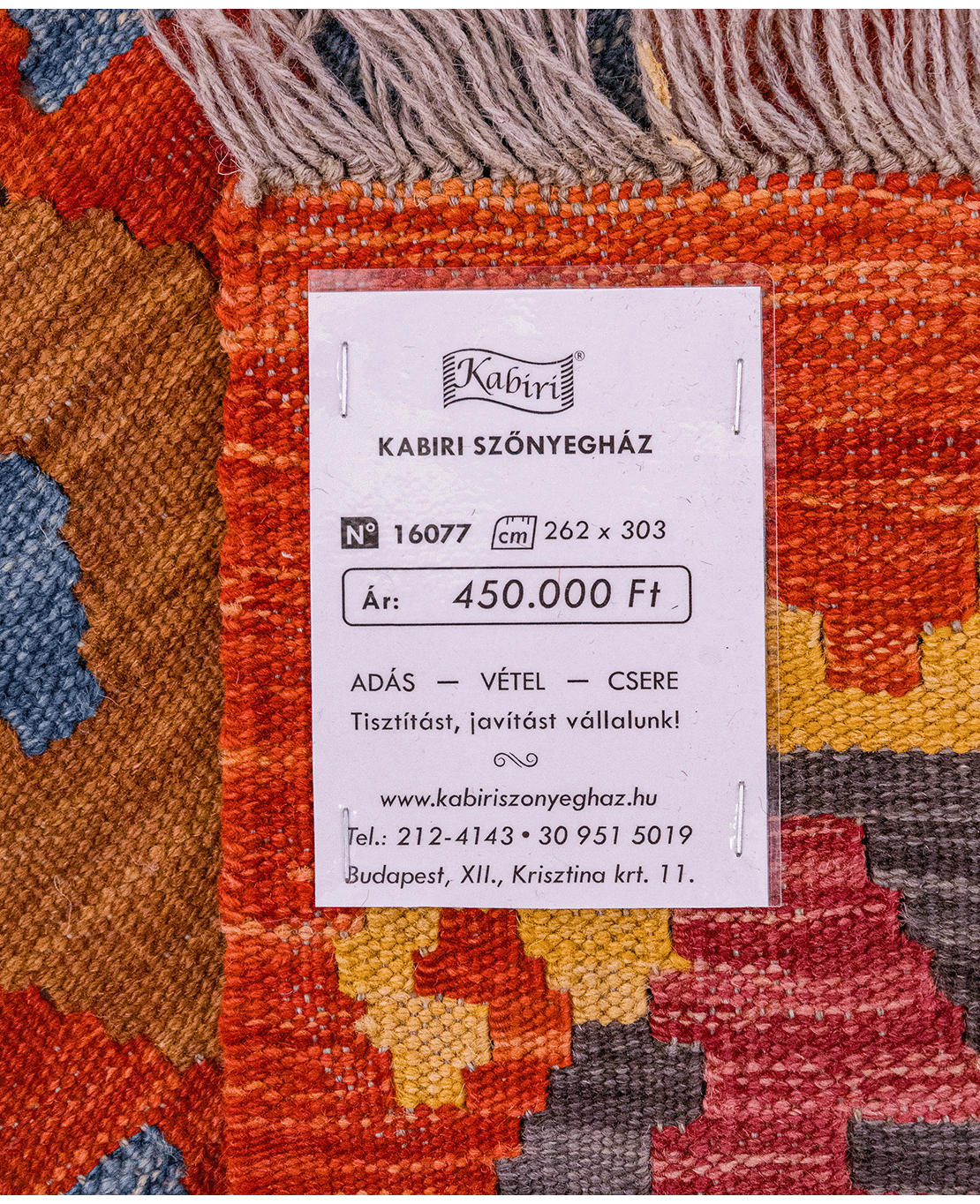 Afghan old style kilim - Image 6