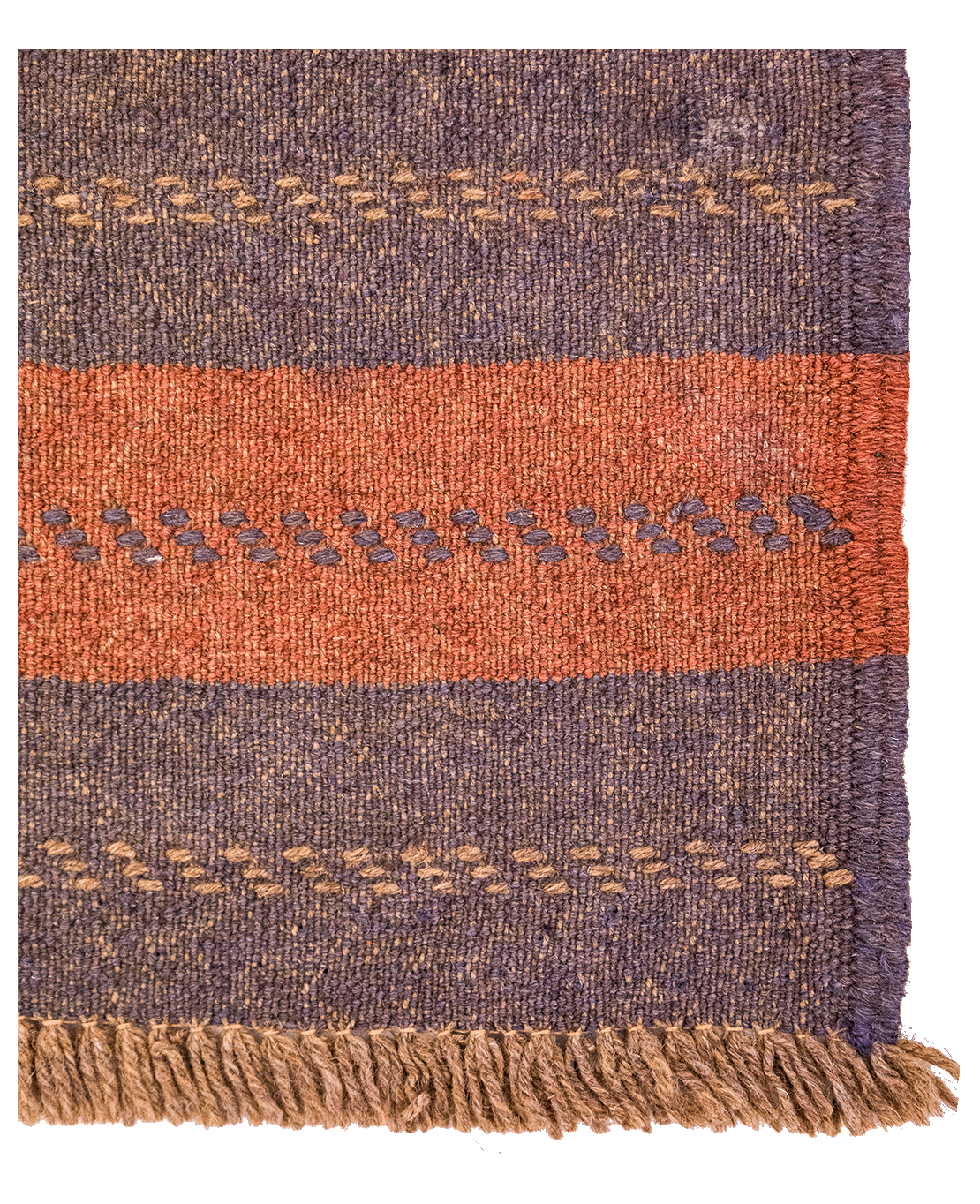 Afghan Nachoni handmade wool runner rug - Image 2
