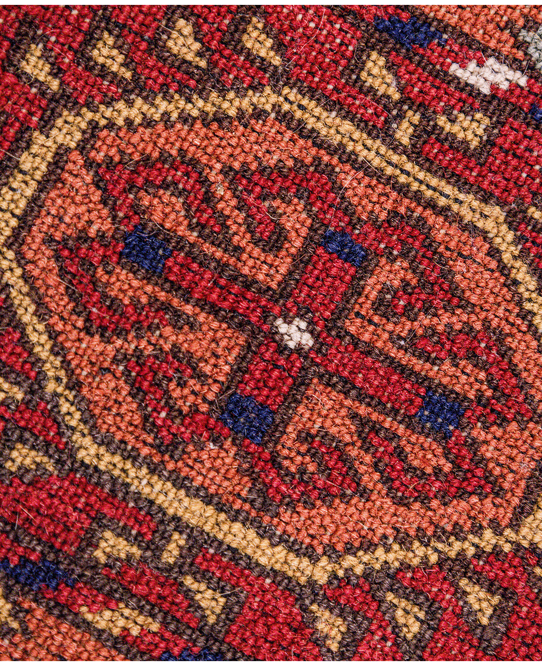Turkmen Tekke Bokhara handmade wool rug - Image 5