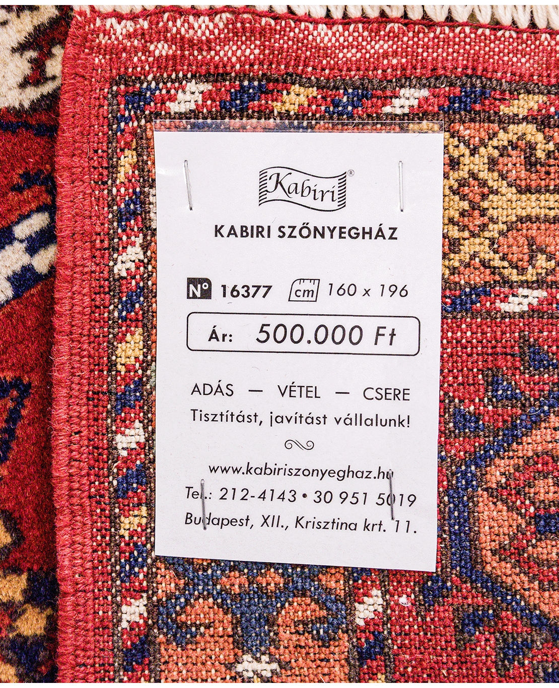 Turkmen Tekke Bokhara handmade wool rug - Image 6