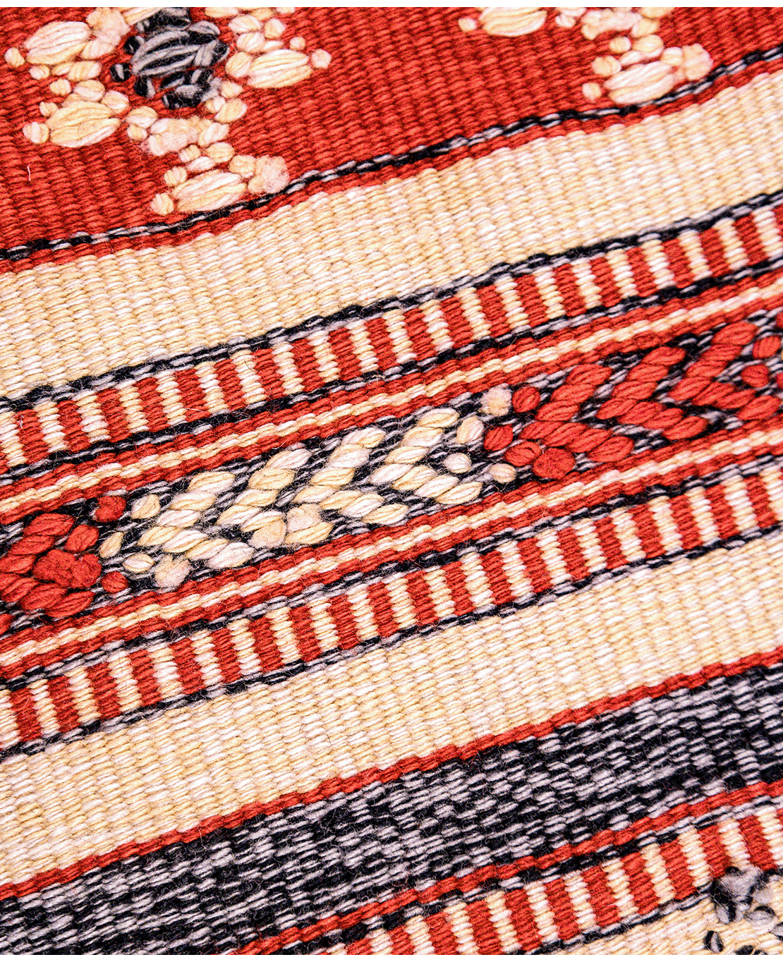 Torontál handwoven wool kilim - Image 4