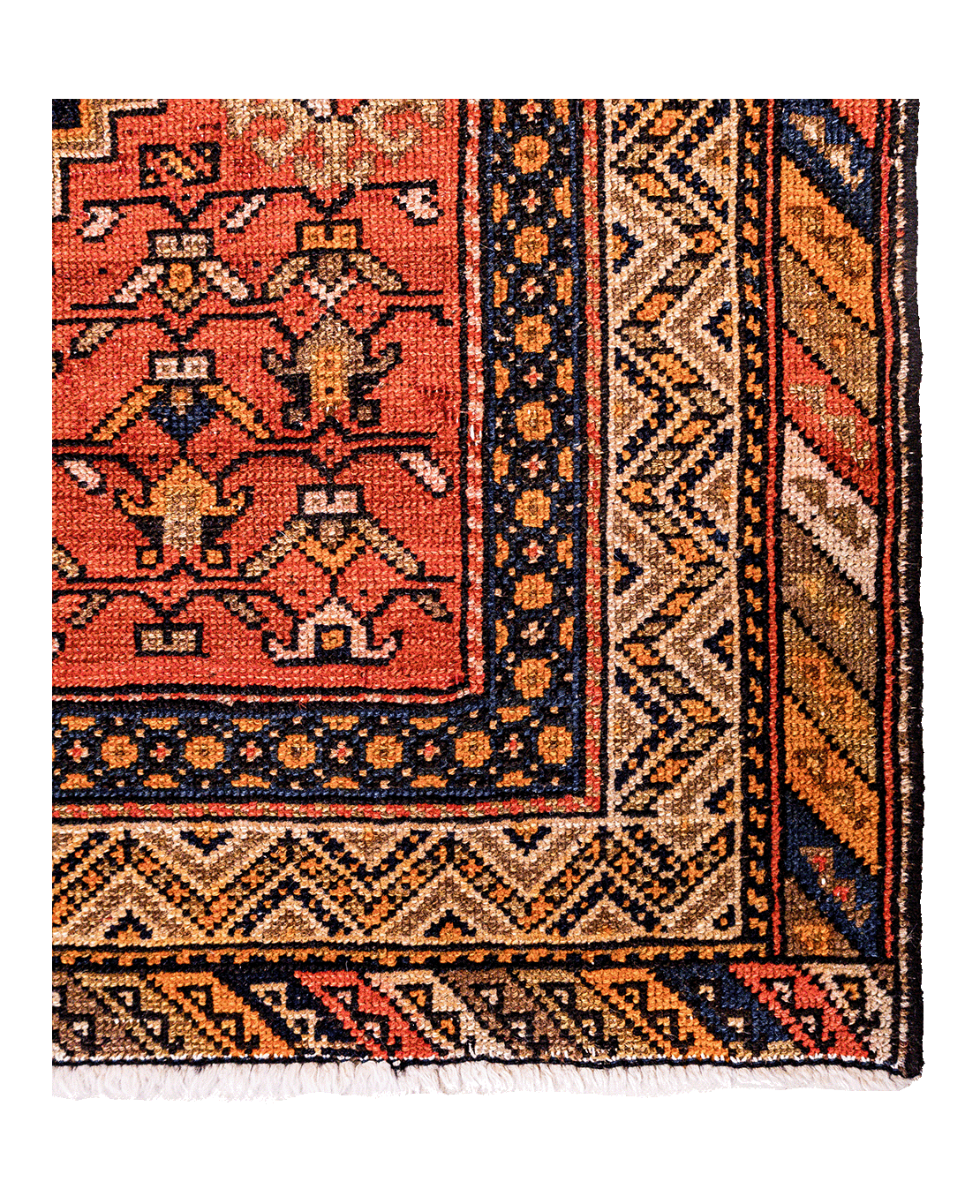 Iranian Hamadan handmade wool rug - Image 2