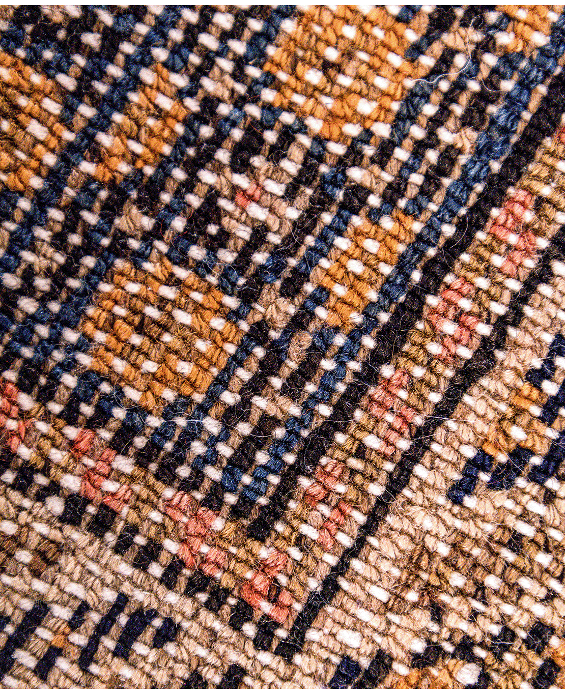 Iranian Hamadan handmade wool rug - Image 5