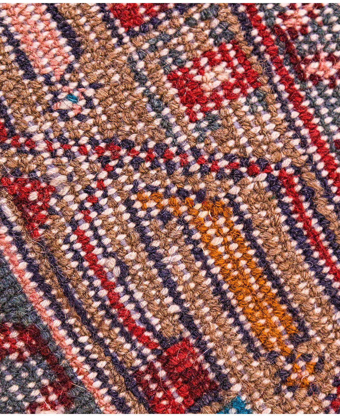 Iranian Hamadan handmade wool rug - Image 5