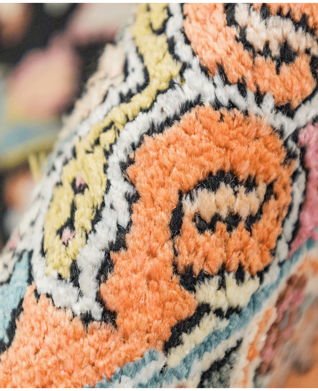 Kashmiri handmade silk rug - Image 4