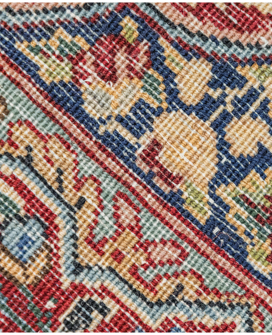 Iranian Kerman handmade wool rug - Image 5