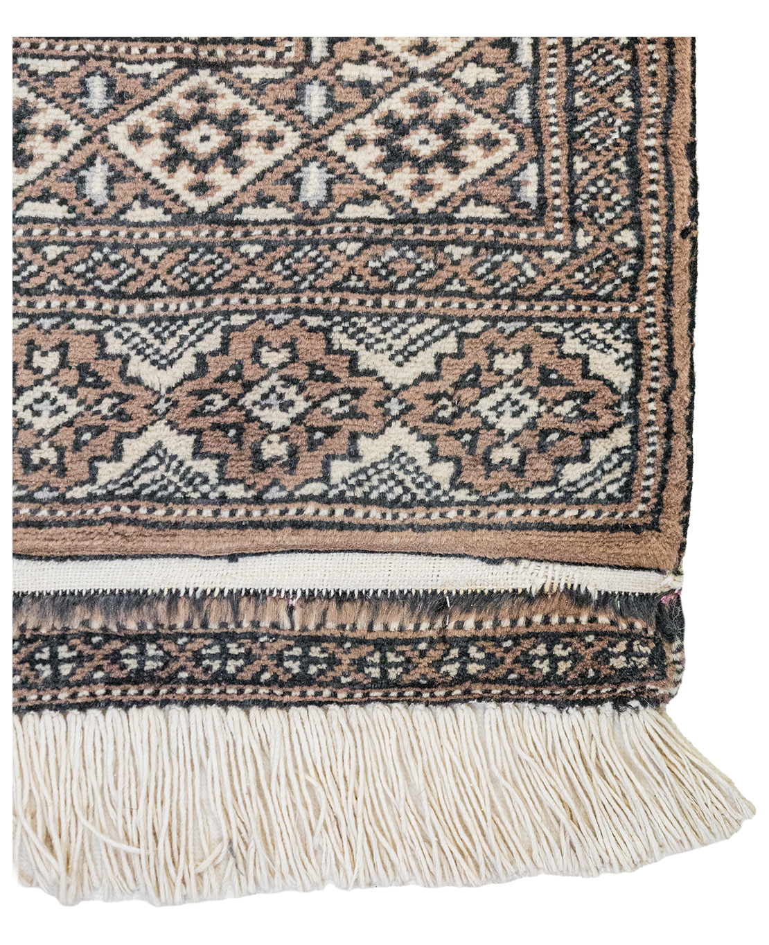 Pakistani Yomud handmade wool rug - Image 3