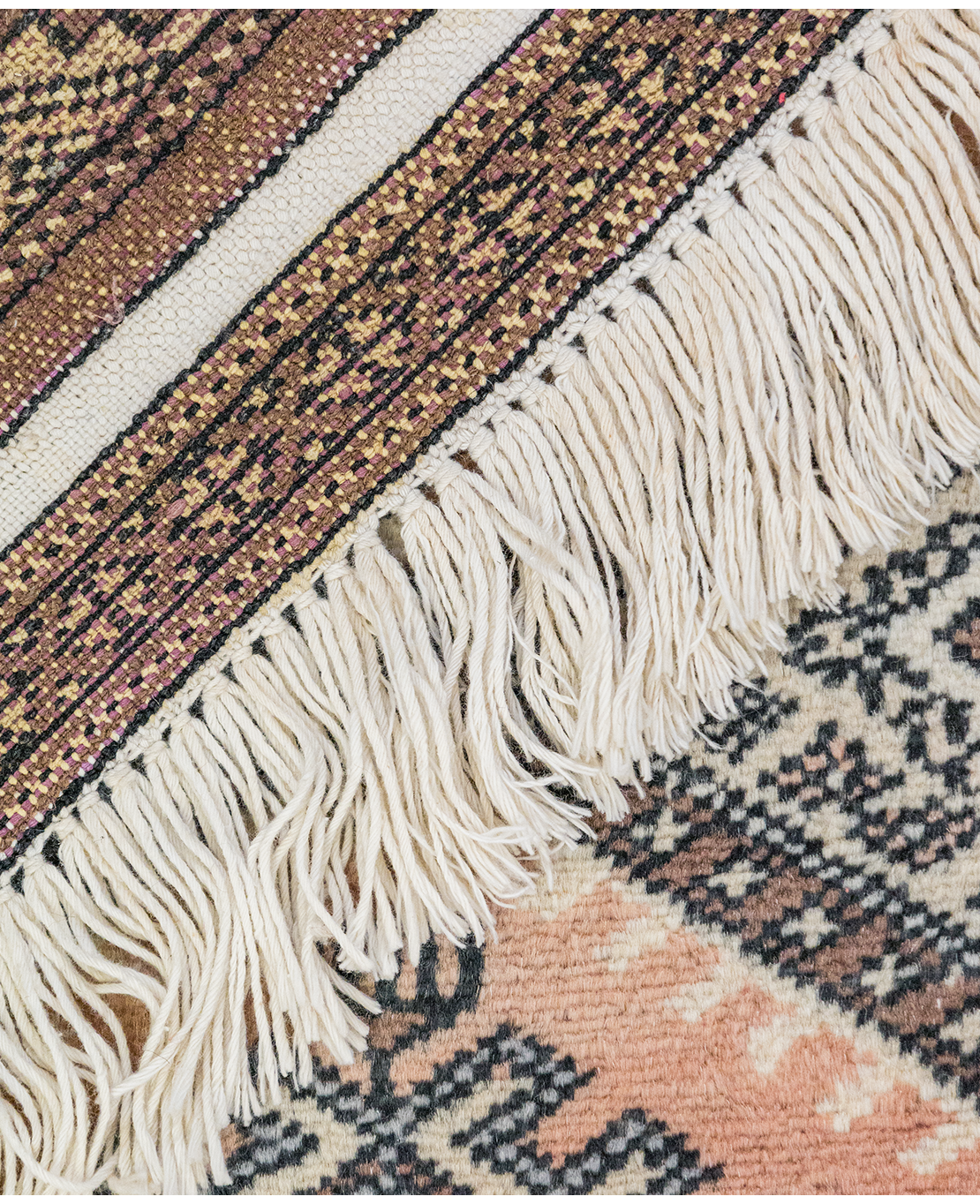 Pakistani Yomud handmade wool rug - Image 5