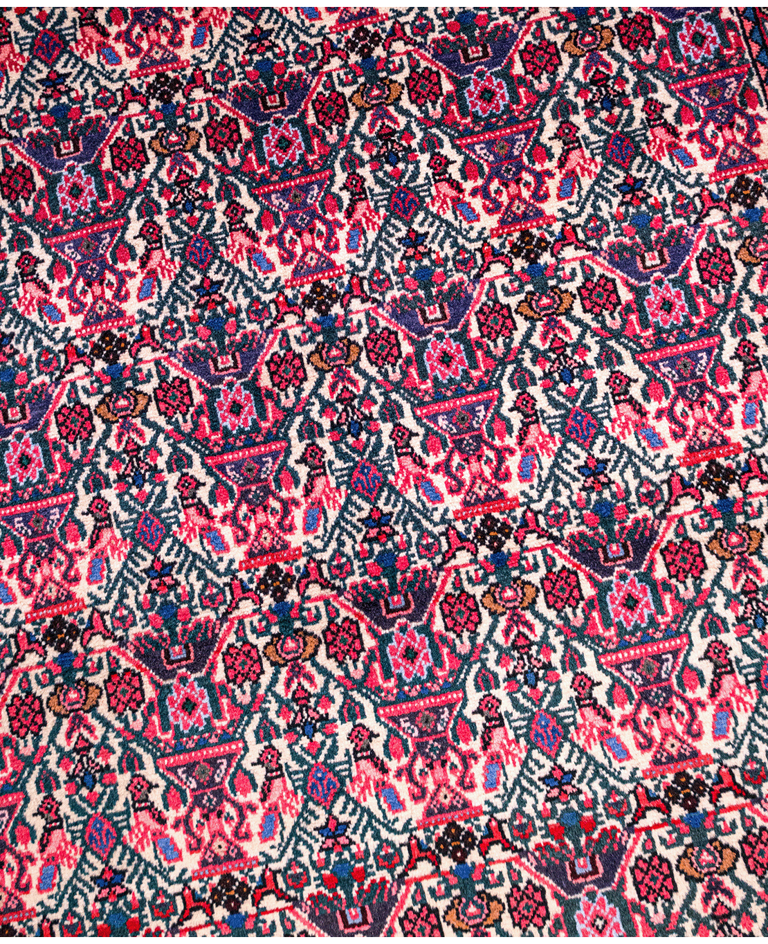 Iranian Bijar Tagab handmade wool rug - Image 3