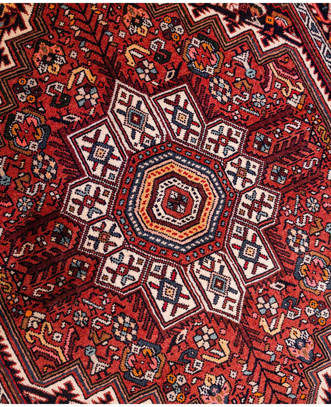 Iranian Tabriz handmade wool rug - Image 3