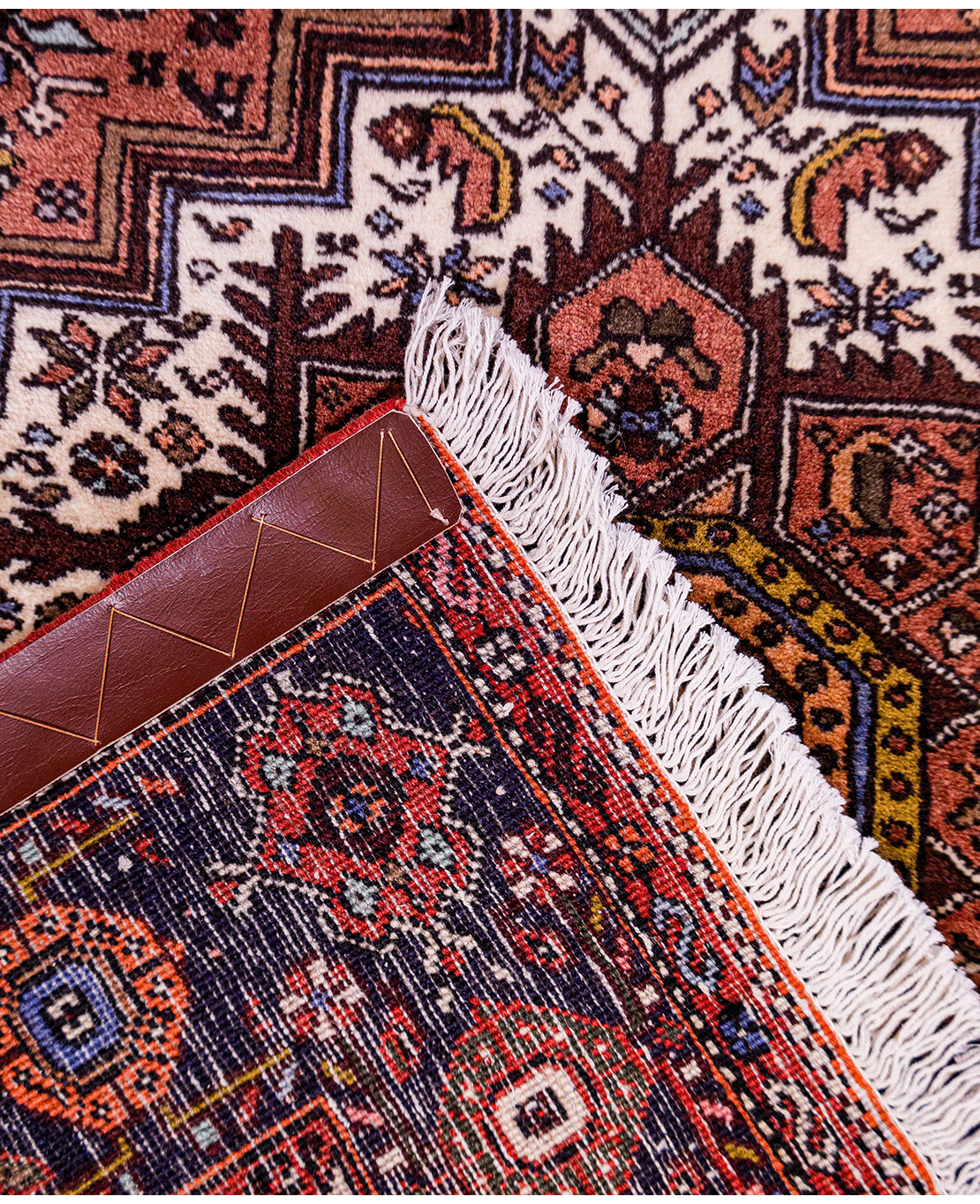 Iranian Tabriz handmade wool rug - Image 4
