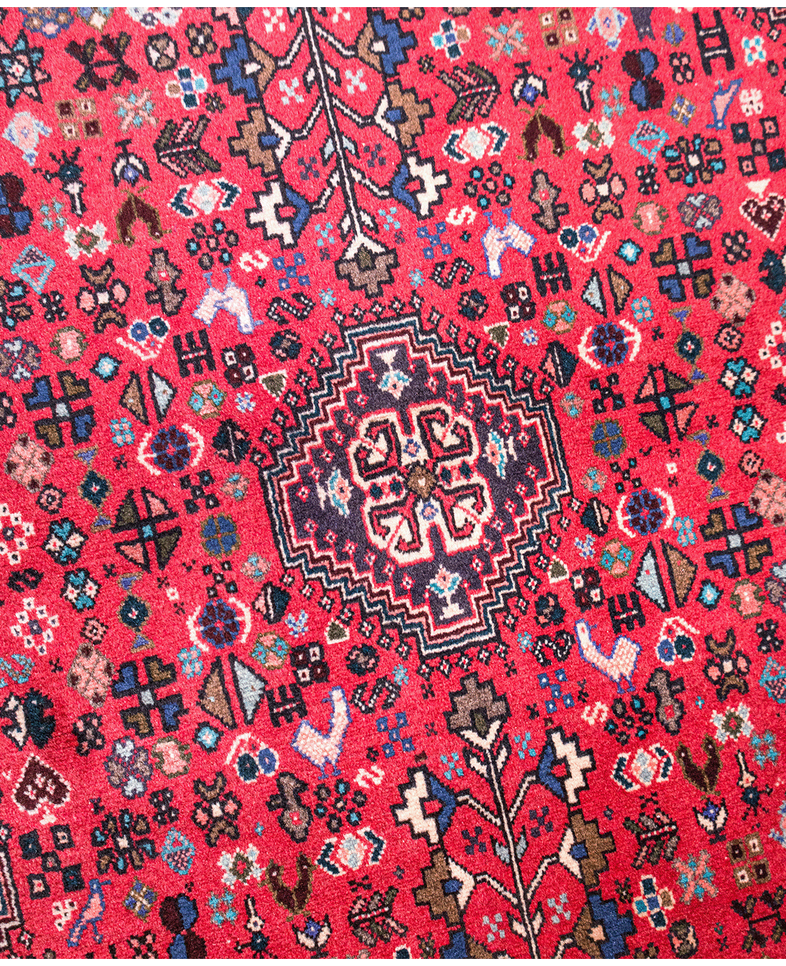 Iranian Kashkai hand-knotted wool rug - Image 3
