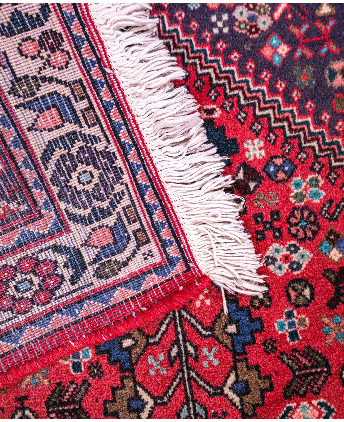 Iranian Kashkai hand-knotted wool rug - Image 4