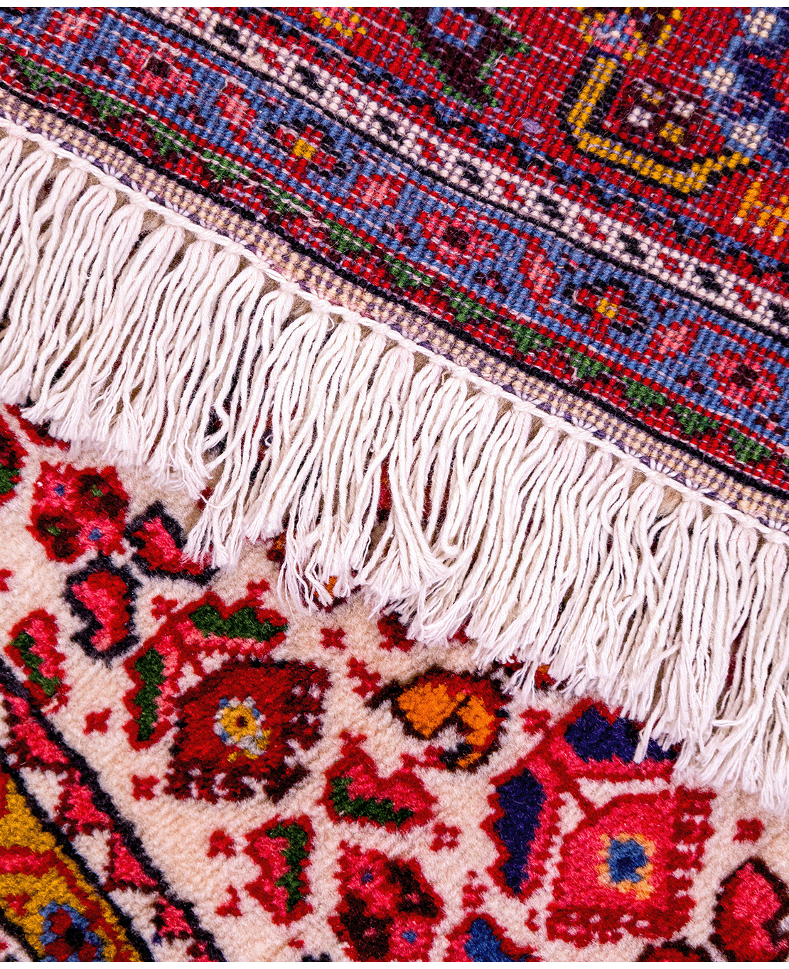 Iranian Kashkai hand-knotted wool rug - Image 4