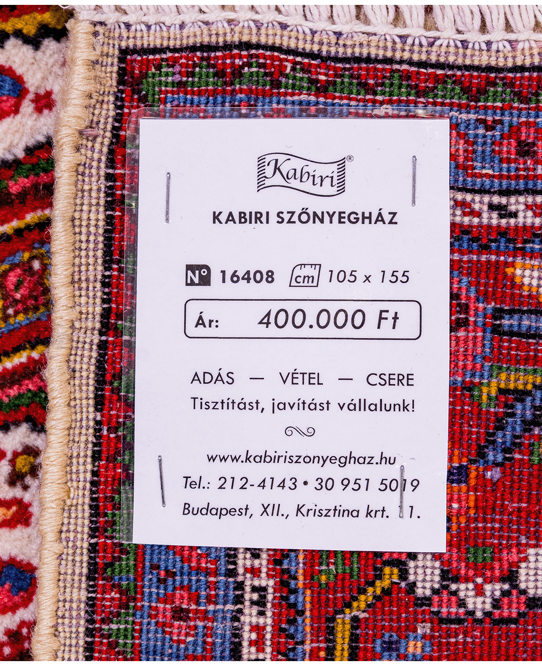 Iranian Kashkai hand-knotted wool rug - Image 6