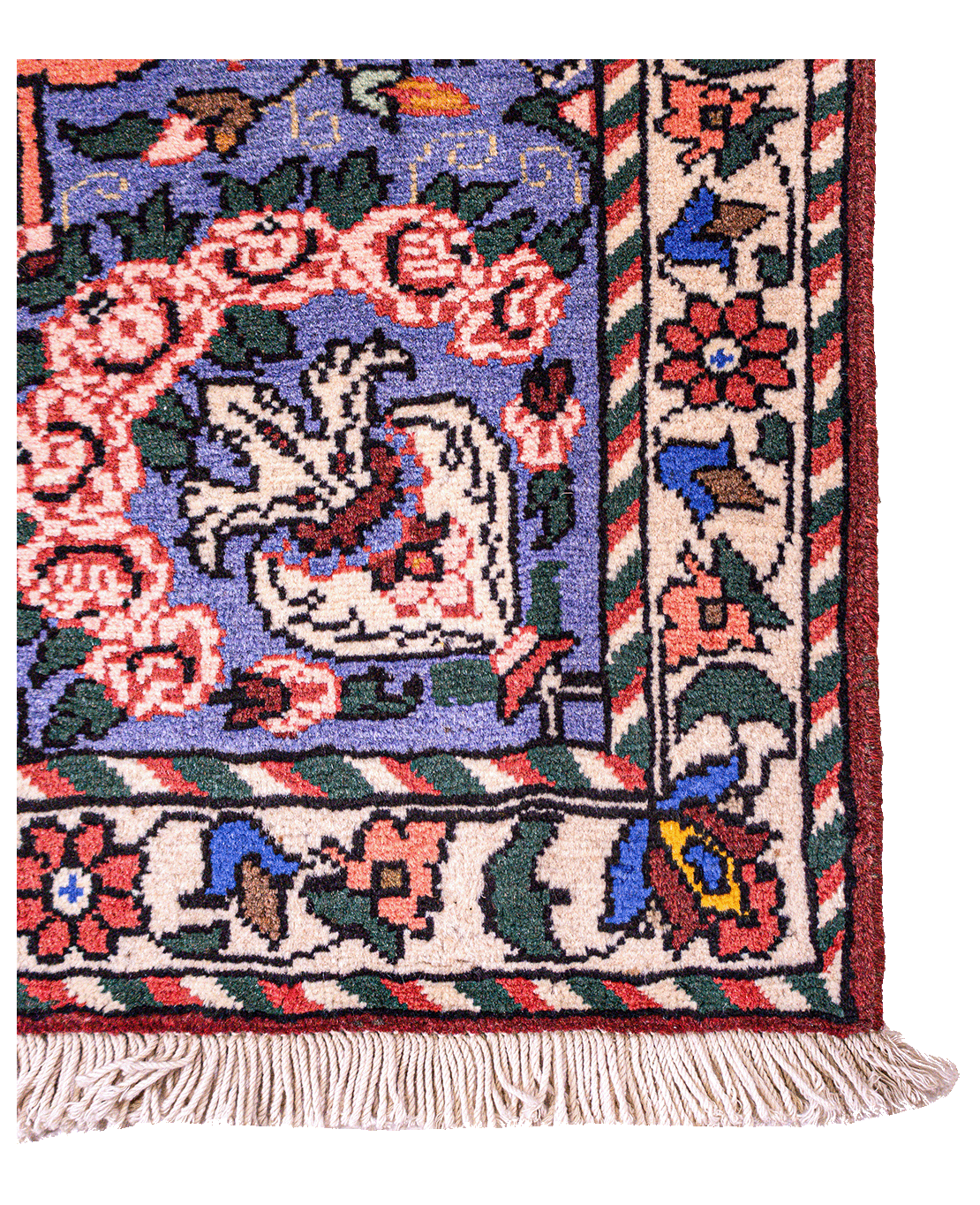 Iranian Bakhtiari nomadic handmade wool rug - Image 2
