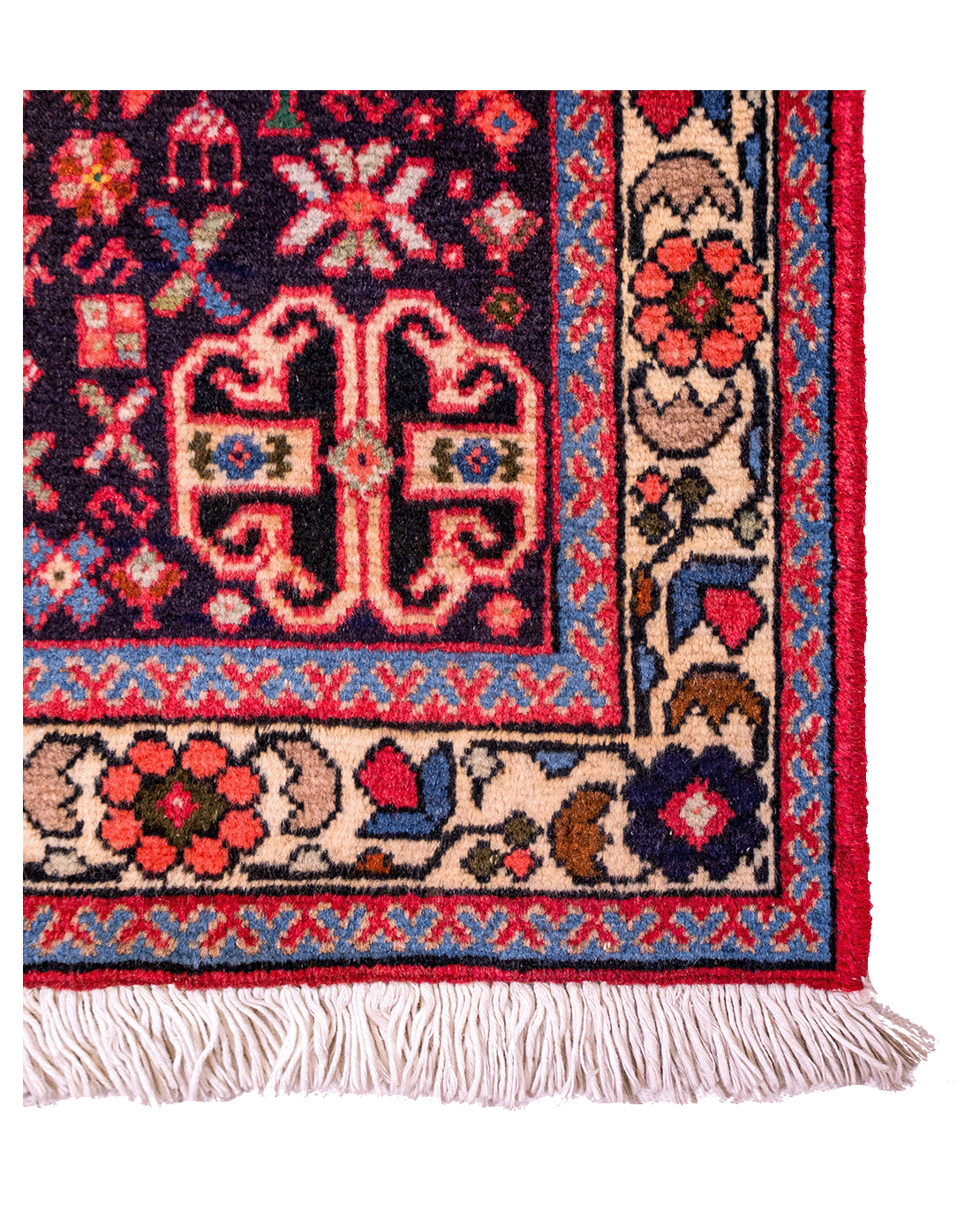 Iranian Abadeh handmade wool rug - Image 2
