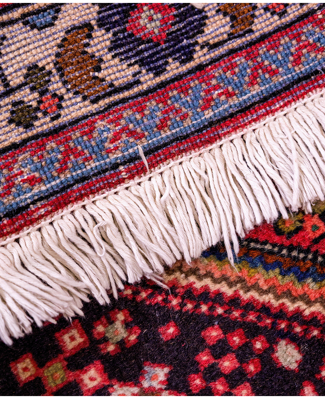 Iranian Abadeh handmade wool rug - Image 4