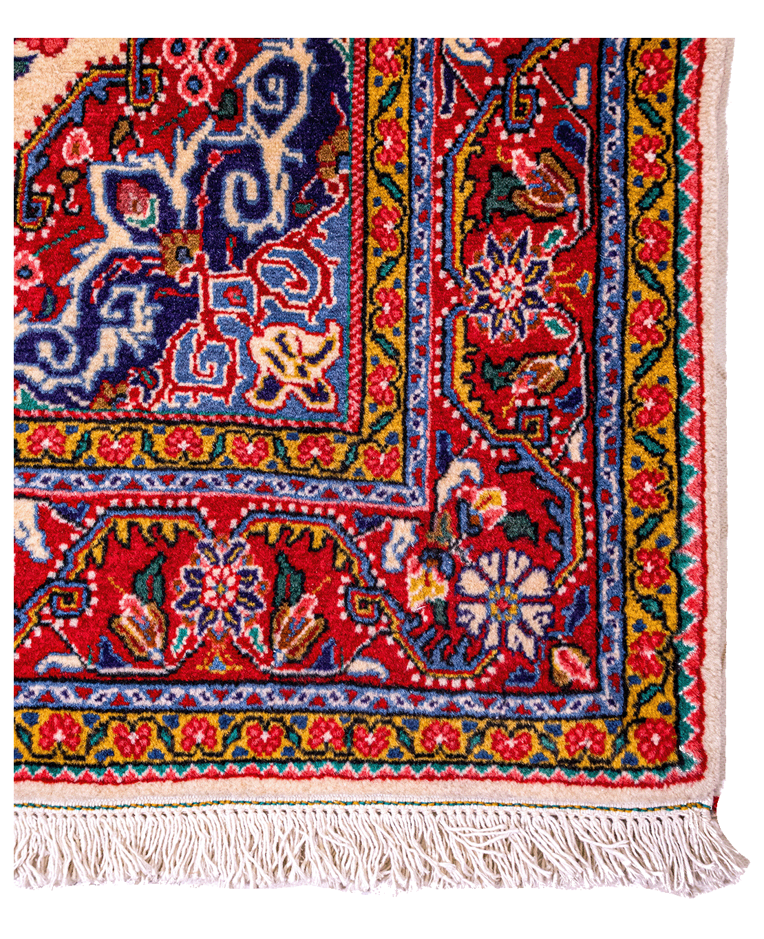Iranian Jozan hand-knotted wool rug - Image 2