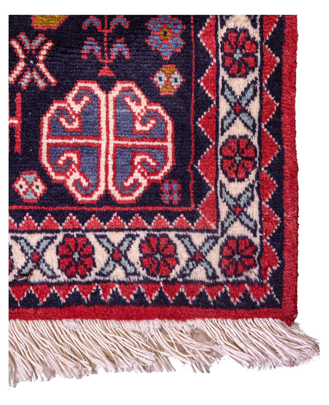 Iranian Abadeh handmade wool rug - Image 2