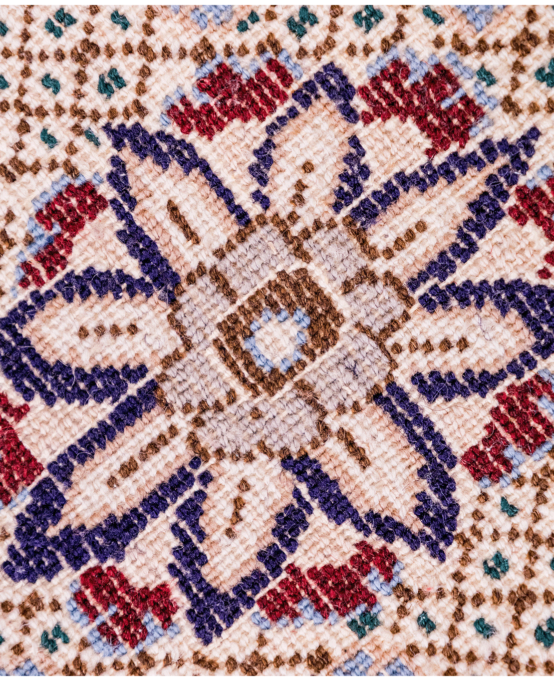 Iranian Nain 0 silk-contoured hand-knotted wool rug - Image 5