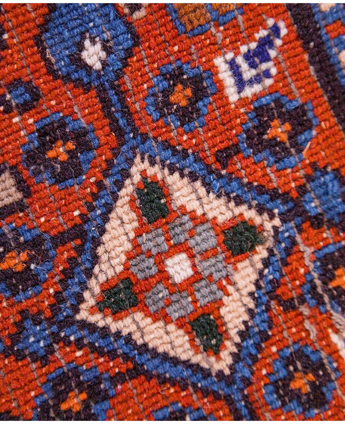 Iranian Moud hand-knotted wool rug - Image 4