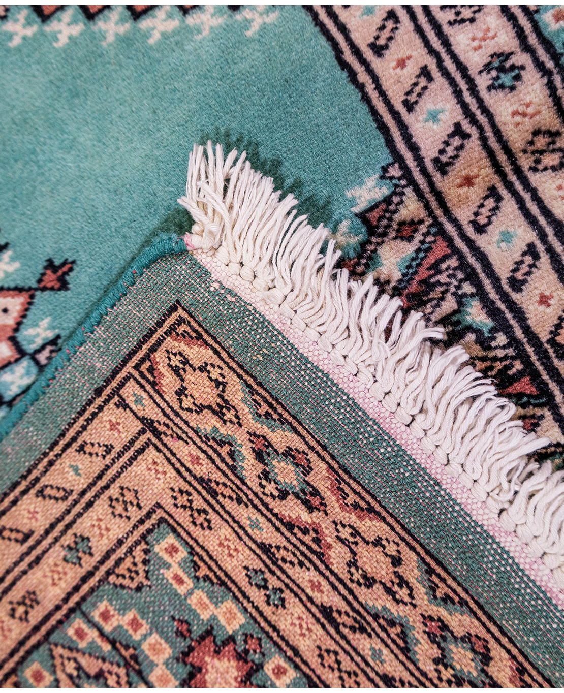 Pakistani 2ply handmade wool rug - Image 4