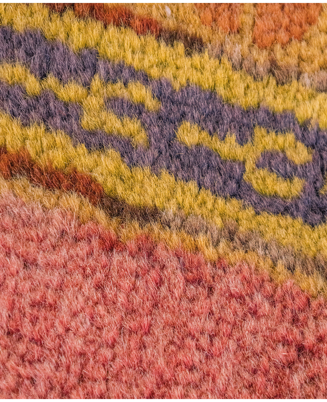 Handmade wool rug from Târgu Mureș - Image 4