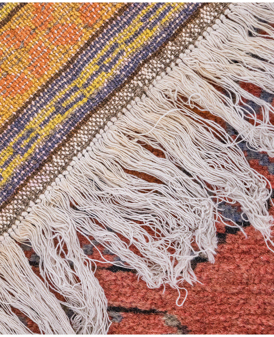 Handmade wool rug from Târgu Mureș - Image 5