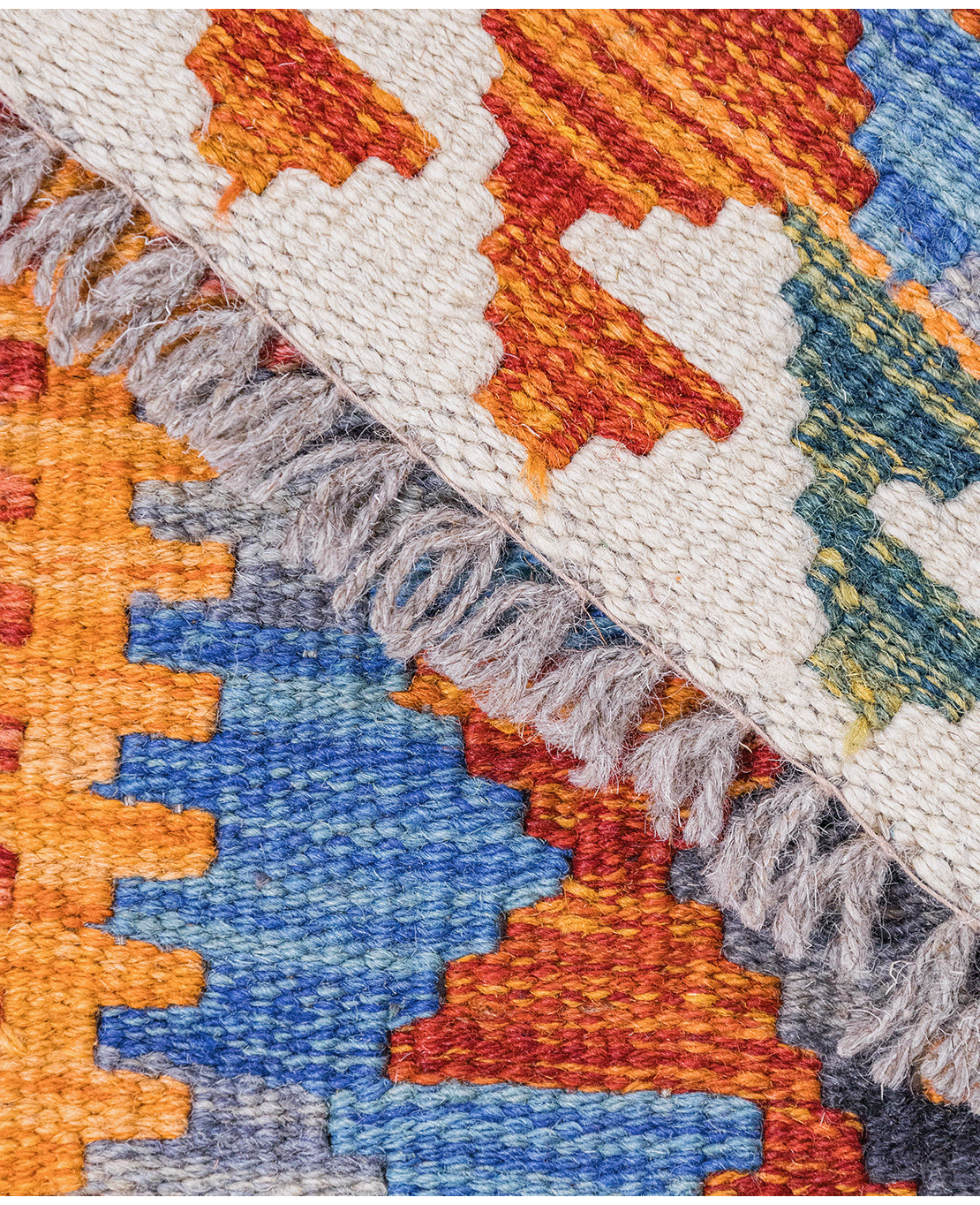 Chobi hand-made wool kilim - Image 4