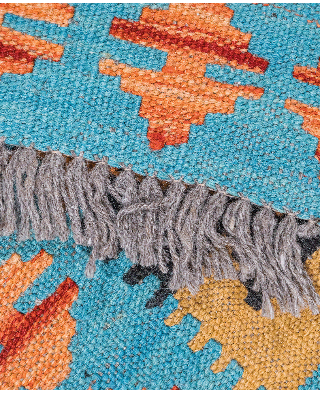 Chobi hand-made wool kilim - Image 3