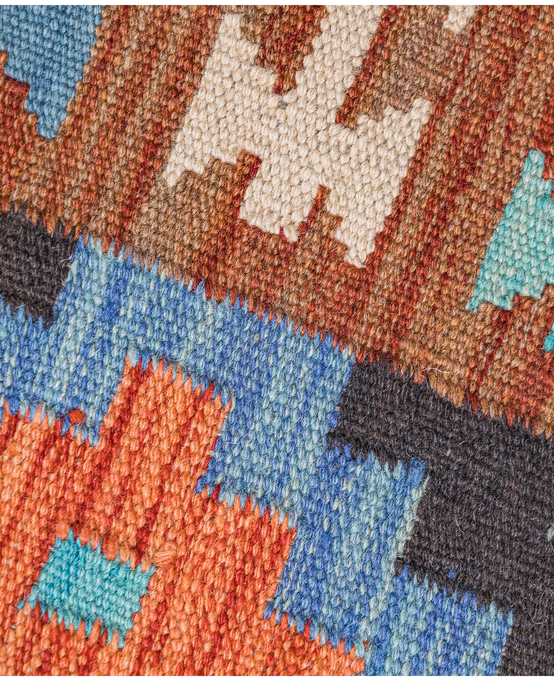 Chobi hand-made wool kilim - Image 2