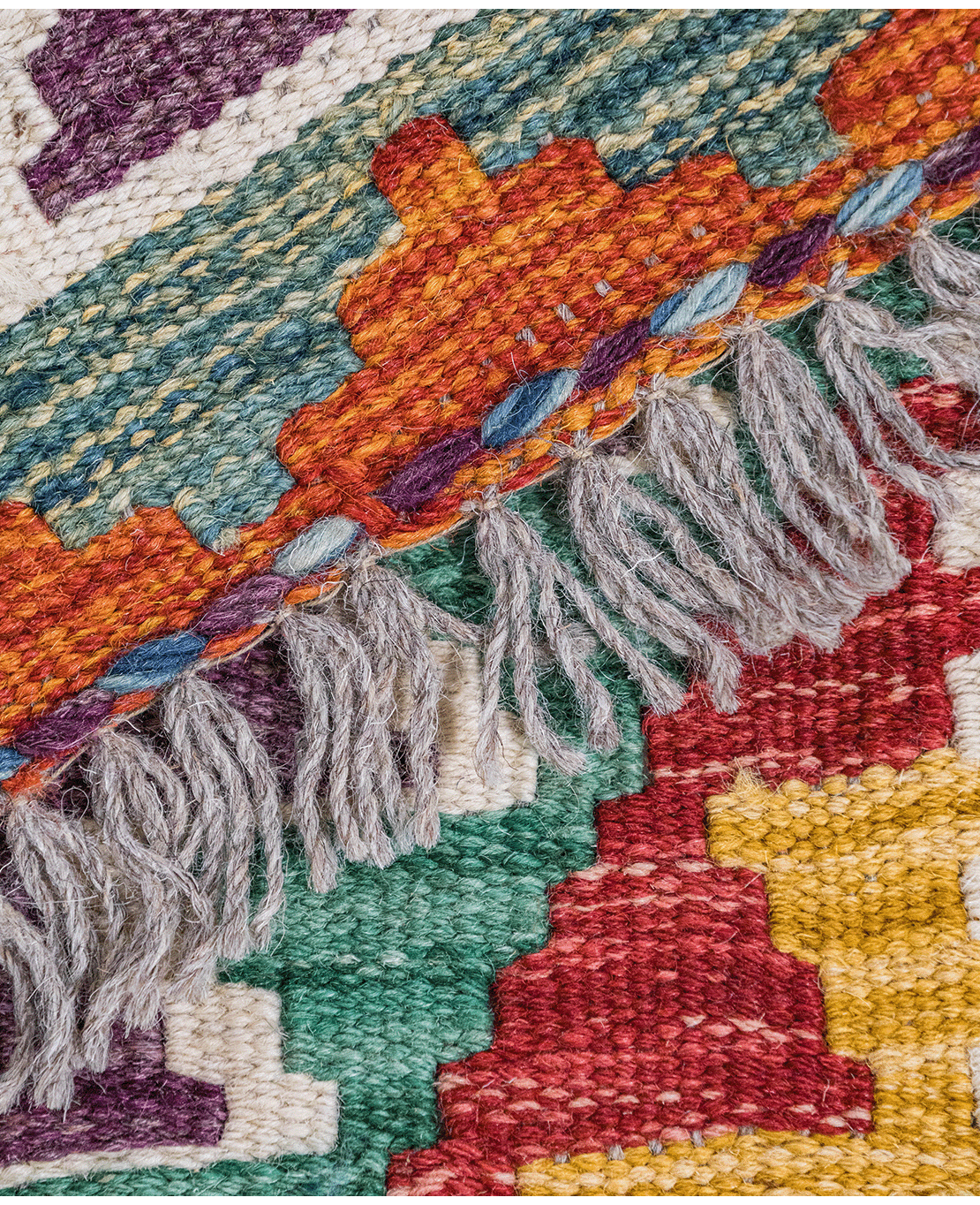 Chobi hand-made wool kilim - Image 3