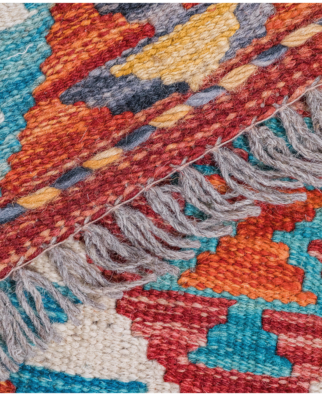 Chobi hand-made wool kilim - Image 3