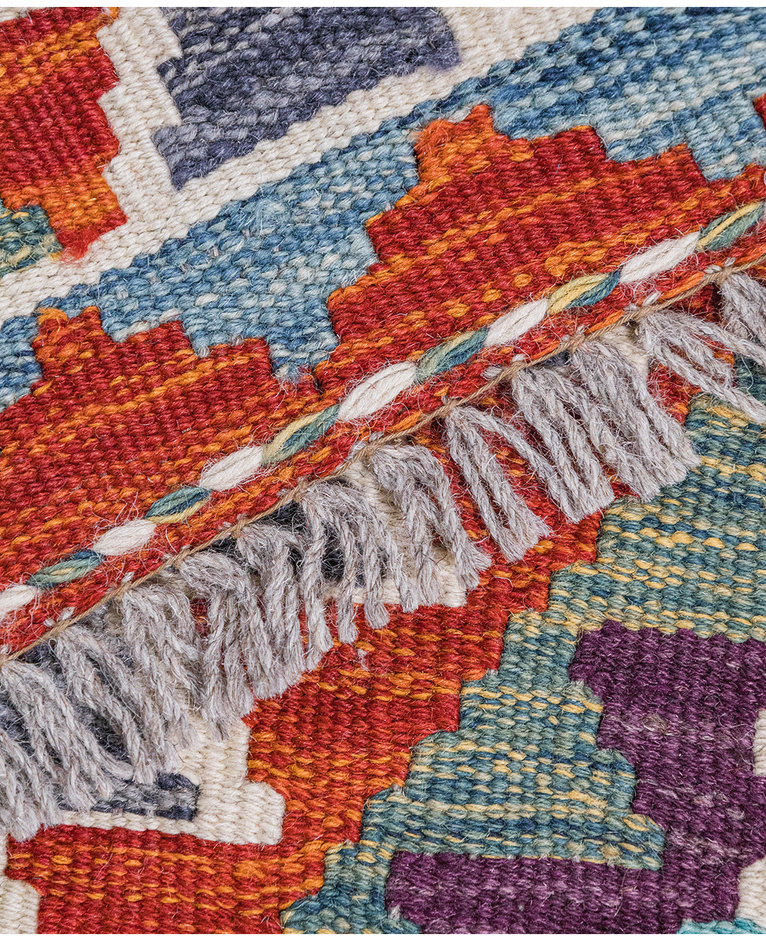 Chobi hand-made wool kilim - Image 3