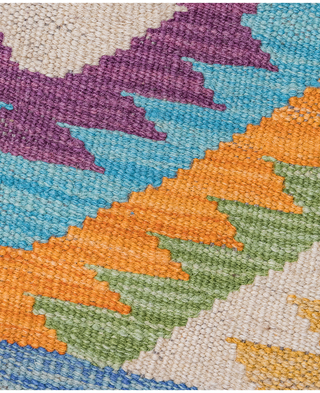Chobi hand-made wool kilim - Image 2