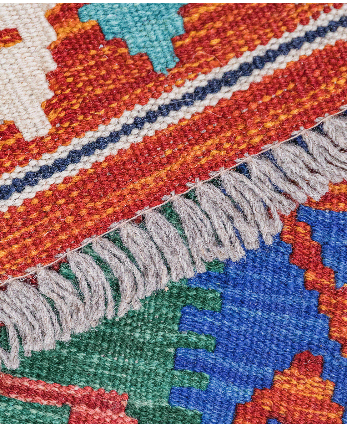 Chobi hand-made wool kilim - Image 3