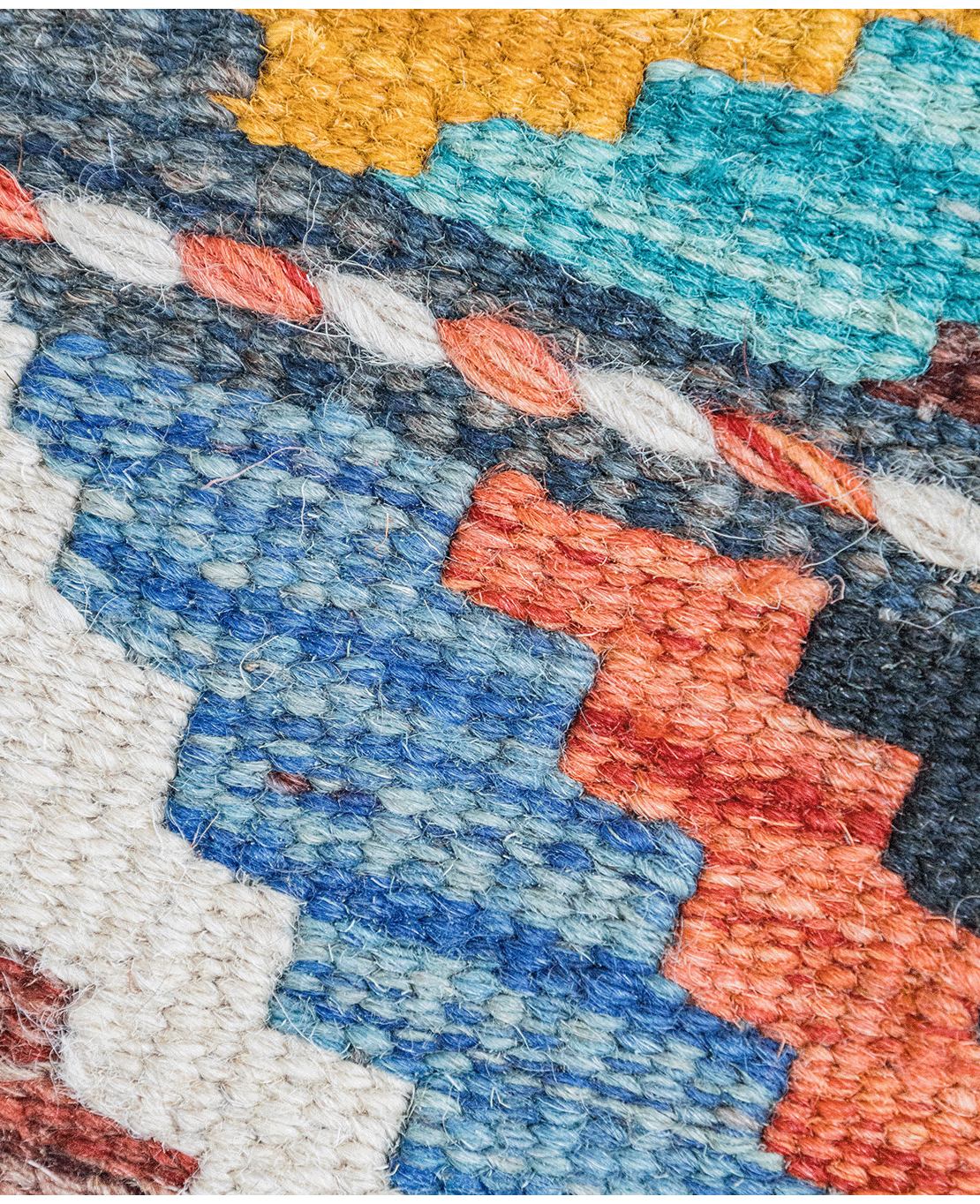 Chobi hand-made wool kilim - Image 2