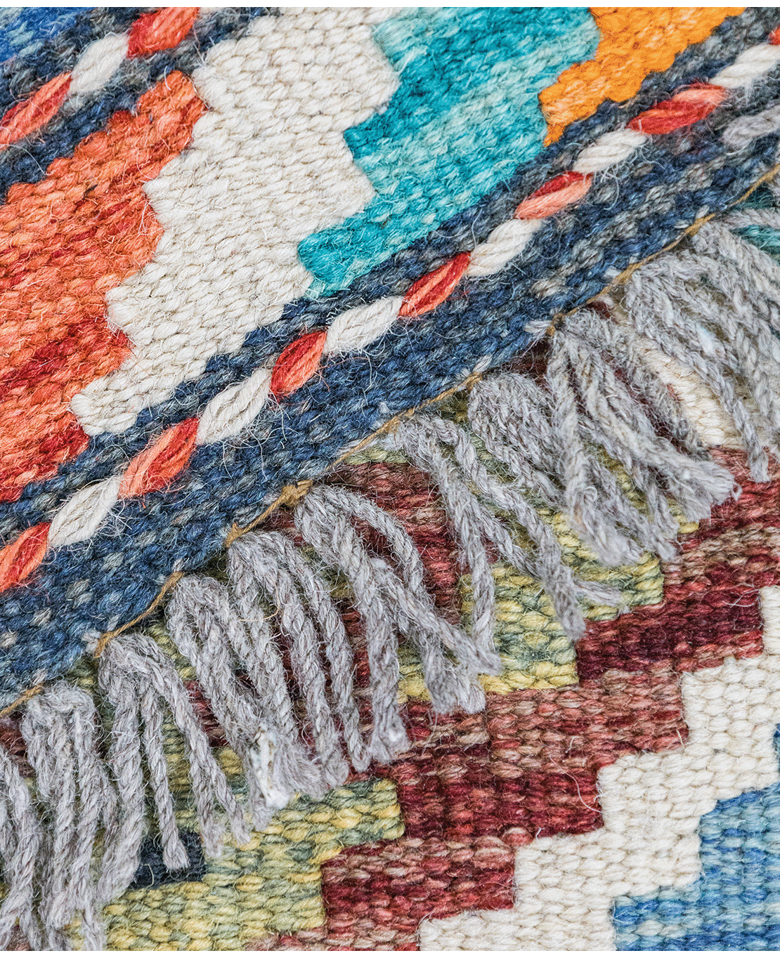 Chobi hand-made wool kilim - Image 3