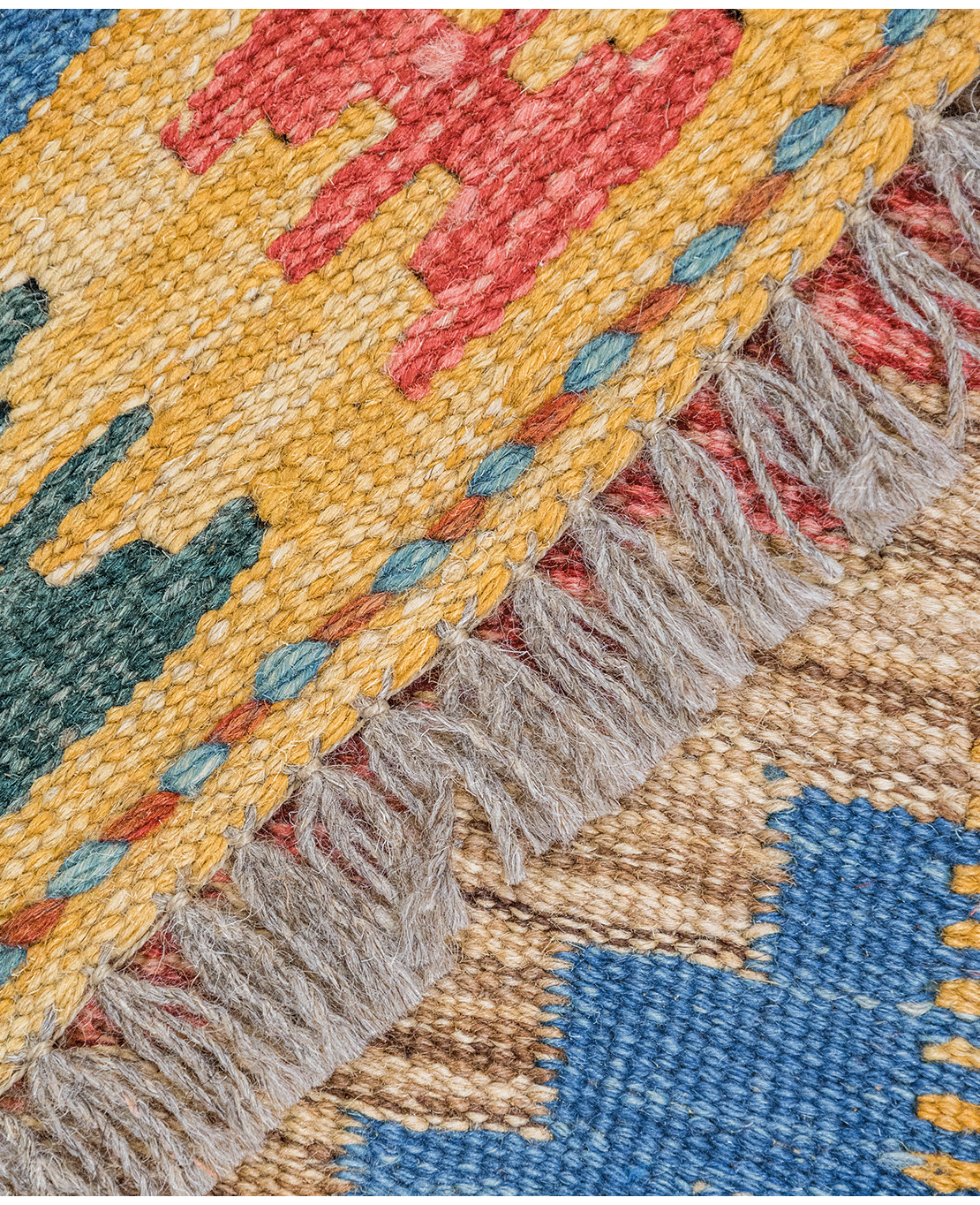 Chobi hand-made wool kilim - Image 3