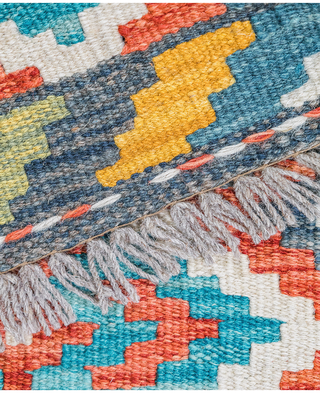 Chobi hand-made wool kilim - Image 3