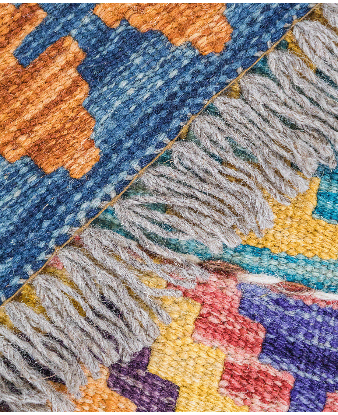 Chobi hand-made wool kilim - Image 3