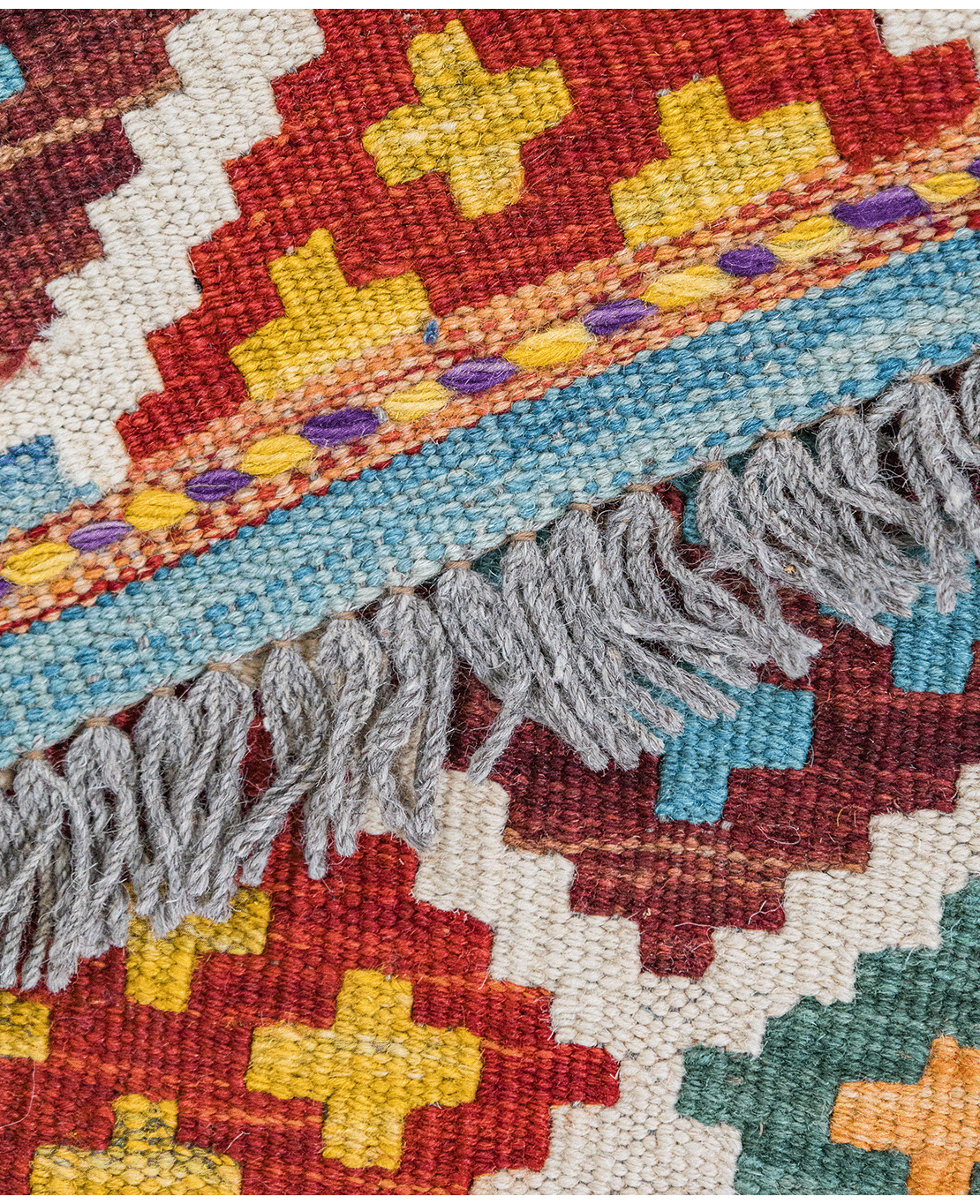 Chobi hand-made wool kilim - Image 3