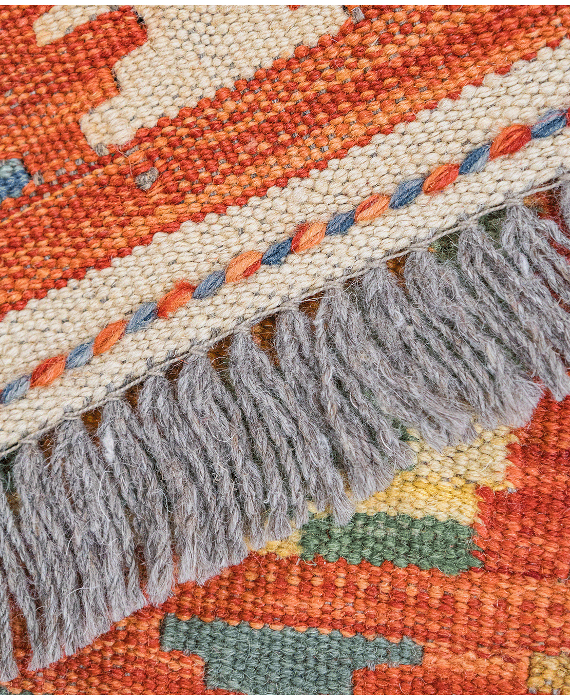 Chobi hand-made wool kilim - Image 3