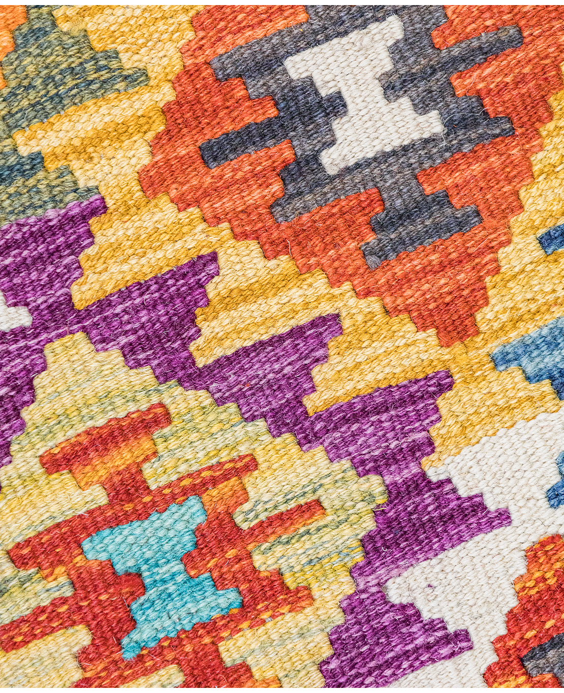 Chobi hand-made wool kilim - Image 2